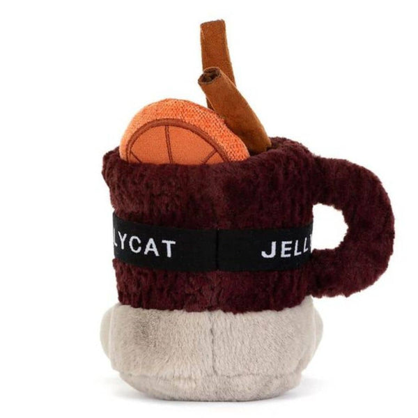 Jellycat Amuseables Mullover Spiced Drink - Plüschbecher in Bordeaux, 17 cm - Ansicht 5