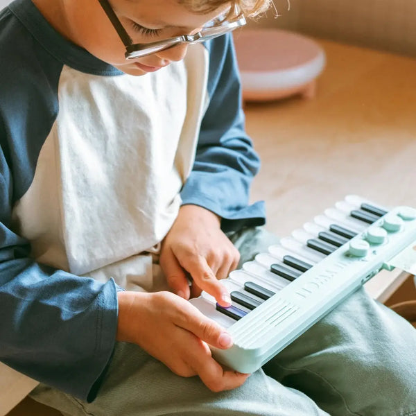 Lern-Keyboard mit Leuchttasten - Kidypiano, Grün (ab 6 Jahren)