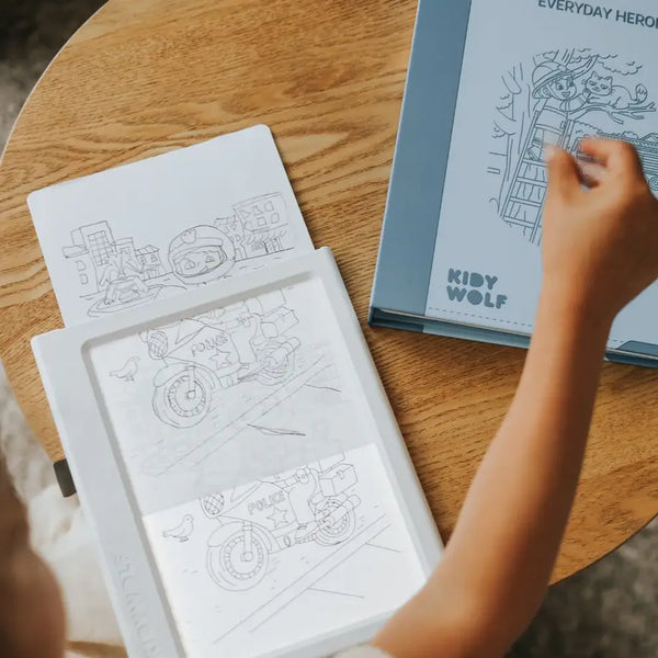 Nachfüllkarten – Kidydraw Pad – Alltagshelden (30 Stück, ab 6 Jahren)