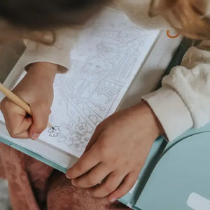 Beleuchtetes Tablet zum Nachzeichnen mit Bleistift – 30 Vorlagen –  Food