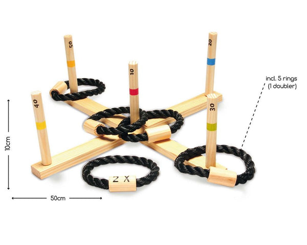 Geschicklichkeitsspiel – Ringwurfspiel - tablude.com