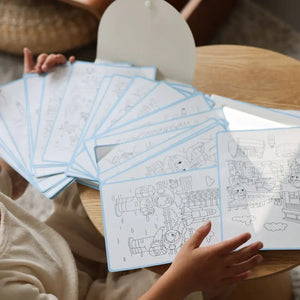 Nachfüllkarten – Kidydraw Pad – Alltagshelden (30 Stück, ab 6 Jahren)