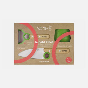 Kinderkochset Le Petit Chef Grün – 3-teilig