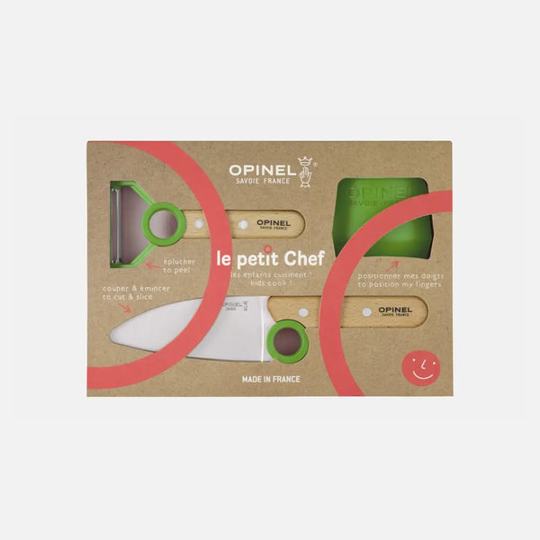 Kinderkochset Le Petit Chef Grün – 3-teilig