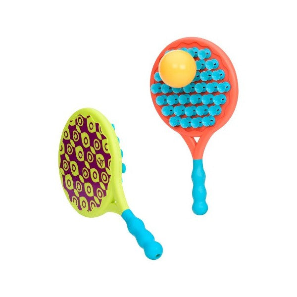 Set mit doppelseitigen Schlägern und Ball – Beach Boppers - tablude.com