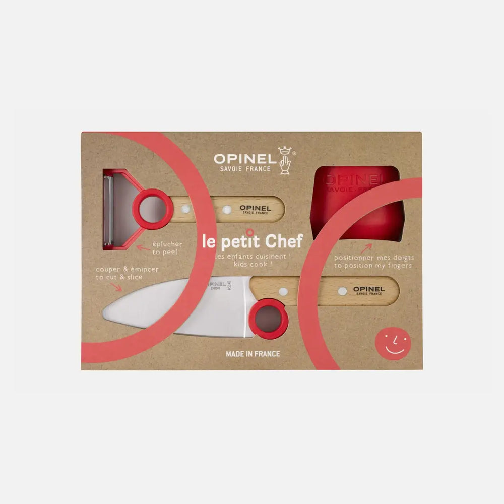 Kinderkochset Le Petit Chef Rot – 3-teilig