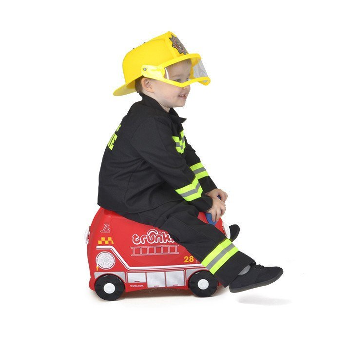 Kinderkoffer – Feuerwehrauto Frank