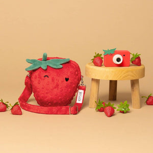 2-in-1-Rucksacktasche für Kameras – Cheeky Fruit Pina Strawbell