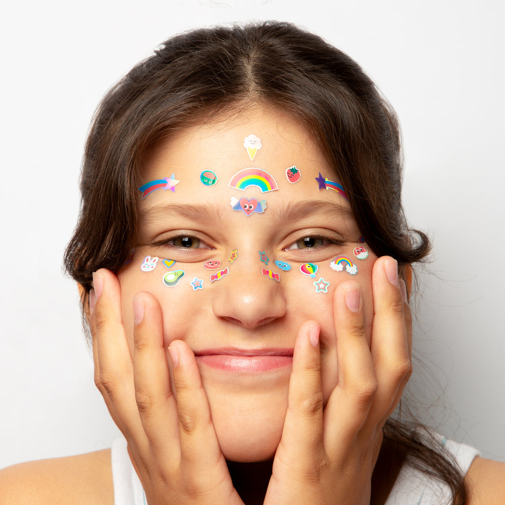 Gesichtsaufkleber – Kawaii 85 Stück - tablude.com
