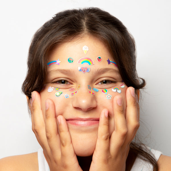 Gesichtsaufkleber – Kawaii 85 Stück - tablude.com