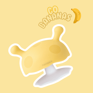 Beruhigungsbeißring – Mushroom Go Bananas