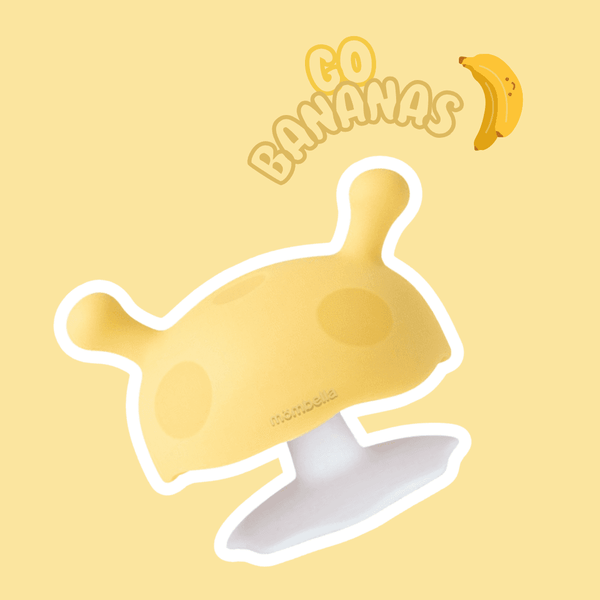 Beruhigungsbeißring – Mushroom Go Bananas