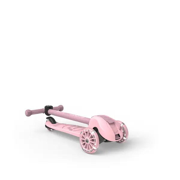 Dreirad-Kinderroller- Highwaykick 3S, Rose