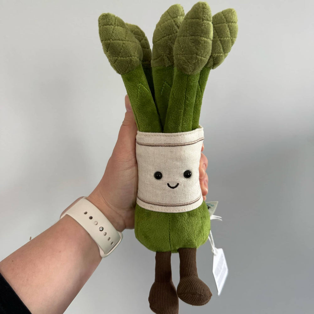 Amuseable Asparagus – Lustiger Spargel (22 cm)