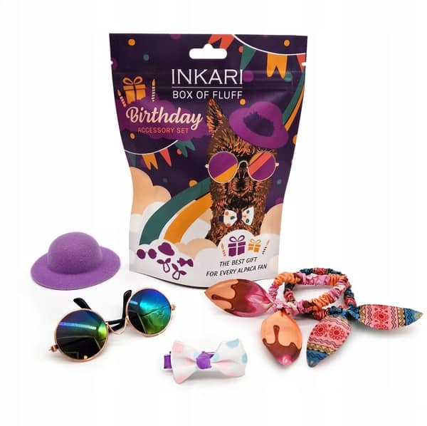 Zubehörset für Alpakas – Birthday