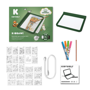 Leuchttablett zum Zeichnen und Schreibenlernen - Kidydraw Pro, Cozy (ab 10 Jahren)