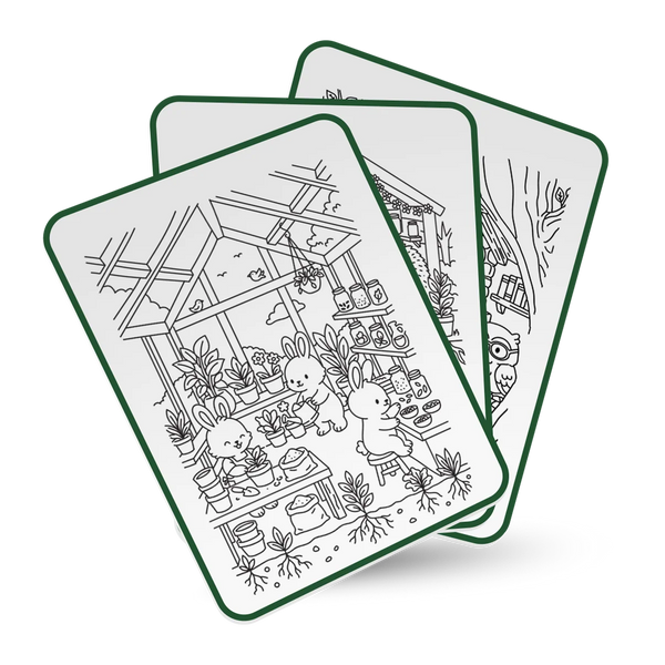 Leuchttablett zum Abpausen - KidyDraw mit 30 Vorlagen, Cozy (ab 8 Jahren)