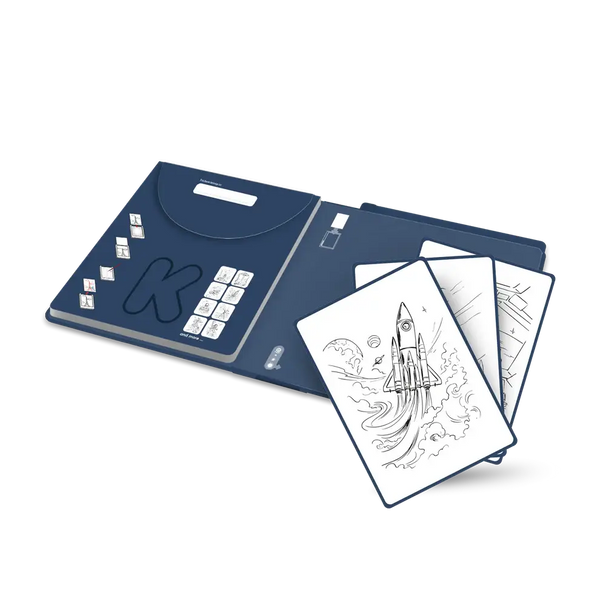 Nachfüllkarten – Kidydraw Pad – Galaxie (30 Stück, ab 10 Jahren)