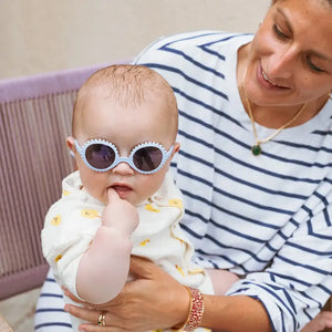 Flexible Kindersonnenbrille Fleur 0-12 Mon. - Iris