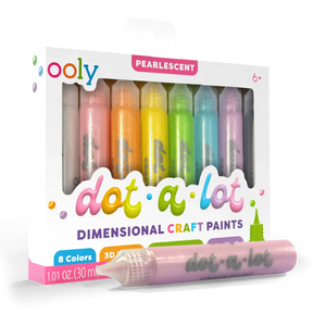 Perlglanz-Punktfarben Dot-A-Lot, 8 Stück
