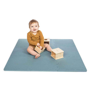 Schaumstoffmatte 100x100cm – Blau - tablude.com