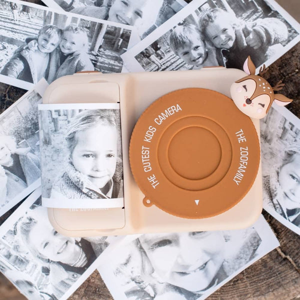 Digitalkamera mit Drucker für Kinder Zoo Print - Hirsch