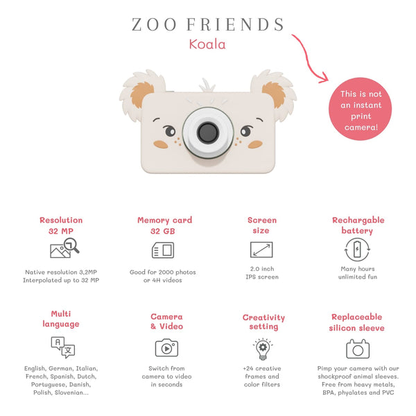 Digitalkamera für Kinder - Koala