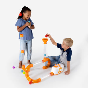 Fat Brain Toys Air Toobz Luftspielzeug mit interaktivem Kugelbahn-Set für Kinder