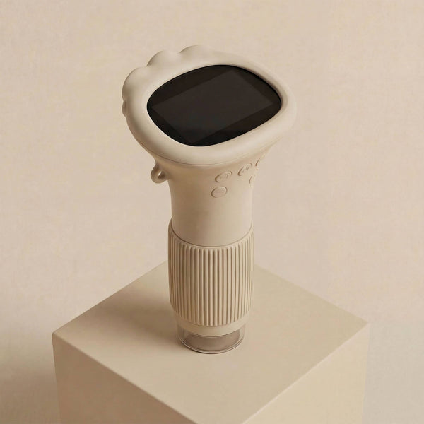 Interaktives Mikroskop mit LCD-Bildschirm für Kinder KidLupe – beige