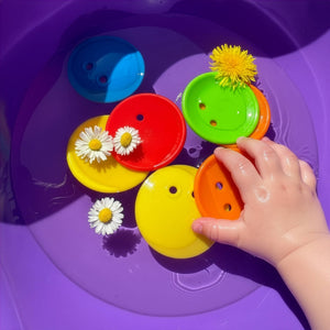 Bilibo Dots - Bunte Spielsteine für kreatives Spielen - 36 Stück