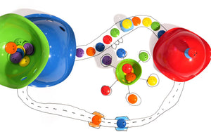 Bilibo Dots - Bunte Spielsteine für kreatives Spielen - 36 Stück