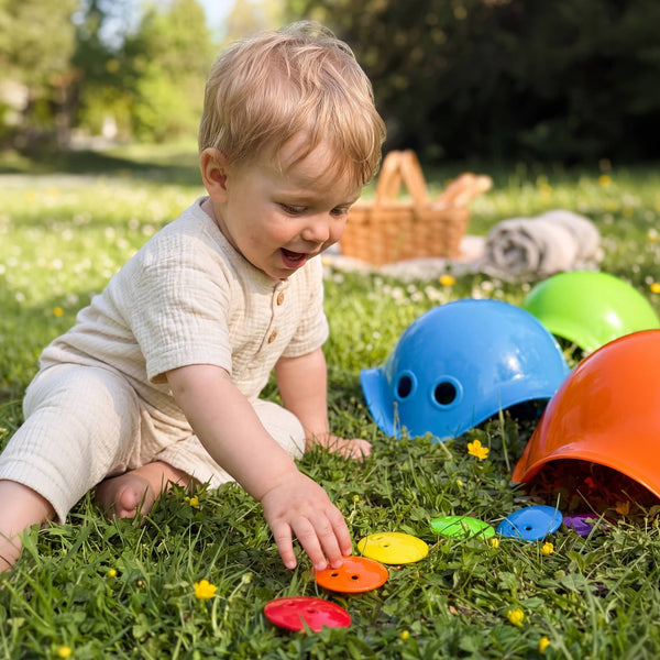 Bilibo Dots - Bunte Spielsteine für kreatives Spielen - 36 Stück