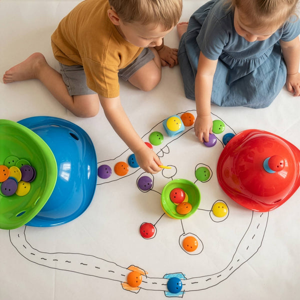 Bilibo Midi Balance- und Spielschale - orange