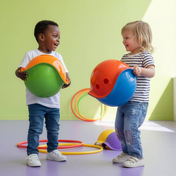 Bilibo Midi Balance- und Spielschale - orange