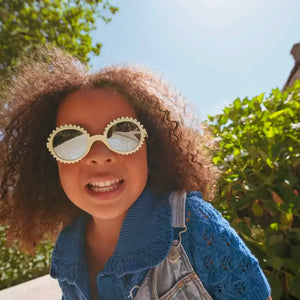 Flexible Kindersonnenbrille Fleur 0-12 Mon. - Butter