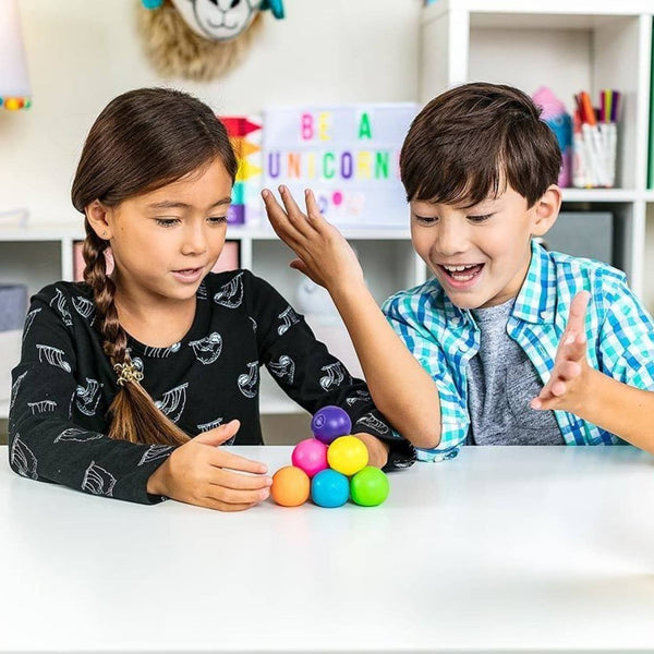 Anti-Stress-Knetbälle zum Werfen, schmutzfrei – Globbles (3 Stück)