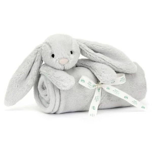 Jellycat Kuscheltier Hase mit Decke zum Kuscheln für Kinder und Babys