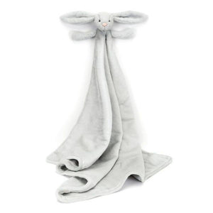Jellycat Kuscheltier mit grau weicher Decke zum Kuscheln, ideal für Babies und Kleinkinder zum Decke kuscheln.