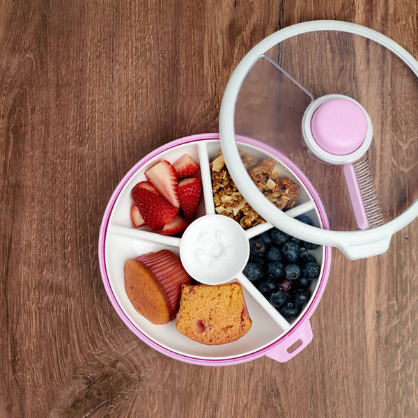 Großer Snackbehälter Snack Spinner - Taro Purple