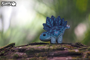 Eugy Öko 3D Puzzle Stegosaurus aus umweltfreundlichem Material für kreative Bastelstunden