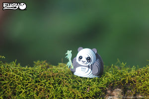 3D Öko-Puzzle Panda von Eugy, farbenfrohes und umweltfreundliches Spielzeug für kreative Bastler