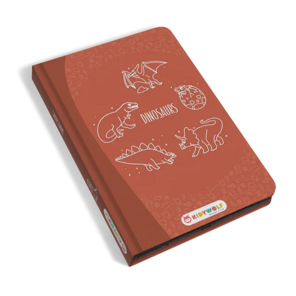 Grafiktablett Kidydraw Mini Dinosaurier mit kreativen Dinosaurier-Motiven für Kinder