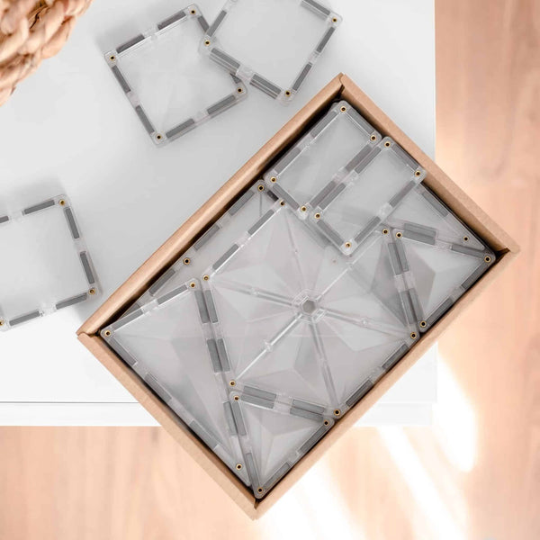Magnetbausteine – Clear Starter Pack 34 Teile