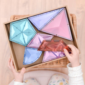 Magnetbausteine – Pastell Shape Expansion Pack 48 Teile