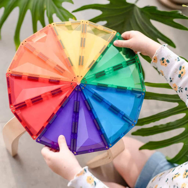 Magnetbausteine – Rainbow Geometry Pack 30 Teile