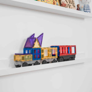 Magnetbausteine – Rainbow Transport-Set 50 Teile