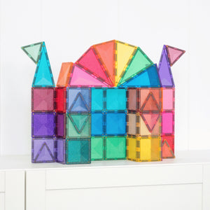 Magnetklötze – Glitter Castle Pack 48 Teile