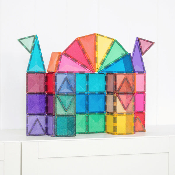 Magnetklötze – Glitter Castle Pack 48 Teile
