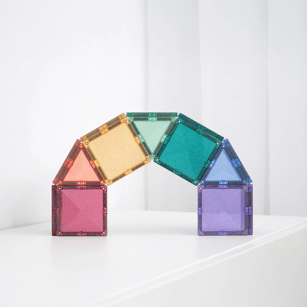 Magnetklötze – Glitter Castle Pack 48 Teile