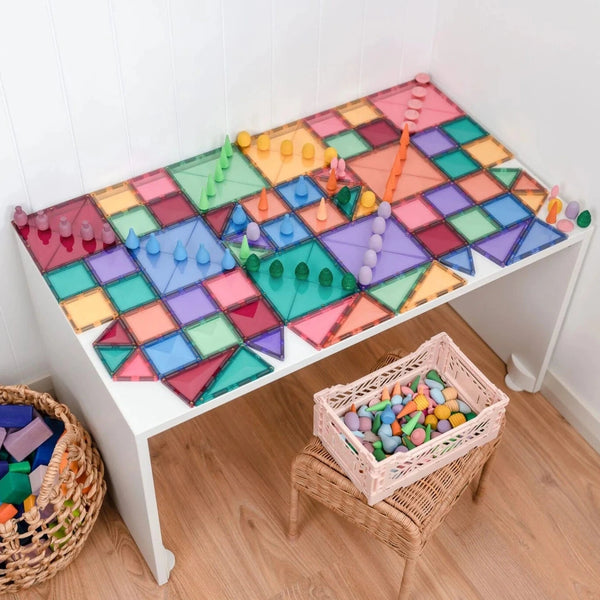 Magnetbausteine – Pastell Starter Pack 64 Teile